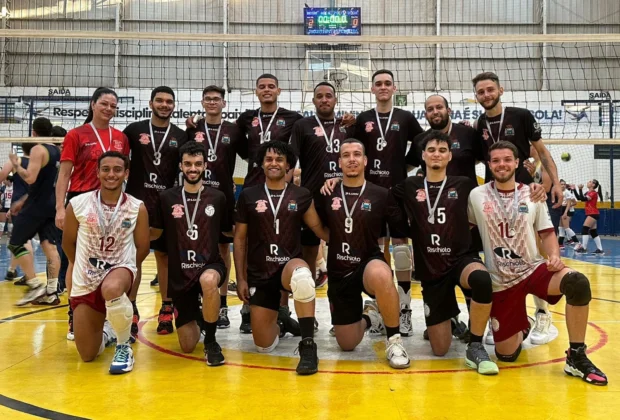 Pedreira é vice-campeã da Copa Jaguariúna de Vôlei Masculino Sub-23