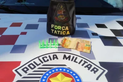 Homem é Preso por Tráfico de Drogas em Itapira com 11 Pinos de Cocaína