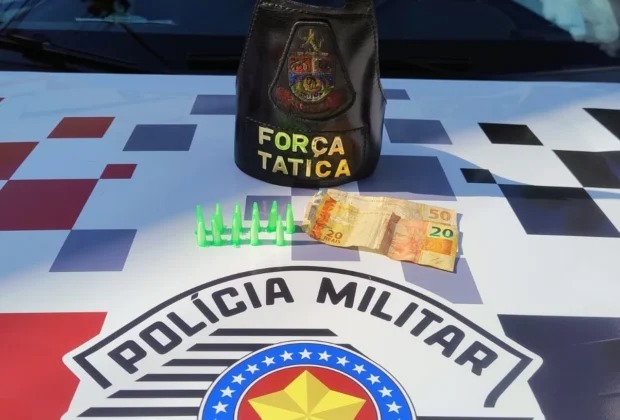 Homem é Preso por Tráfico de Drogas em Itapira com 11 Pinos de Cocaína