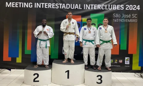 Judô de Artur Nogueira conquista três medalhas e faz história no Meeting