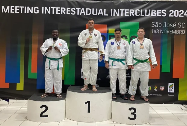 Judô de Artur Nogueira conquista três medalhas e faz história no Meeting