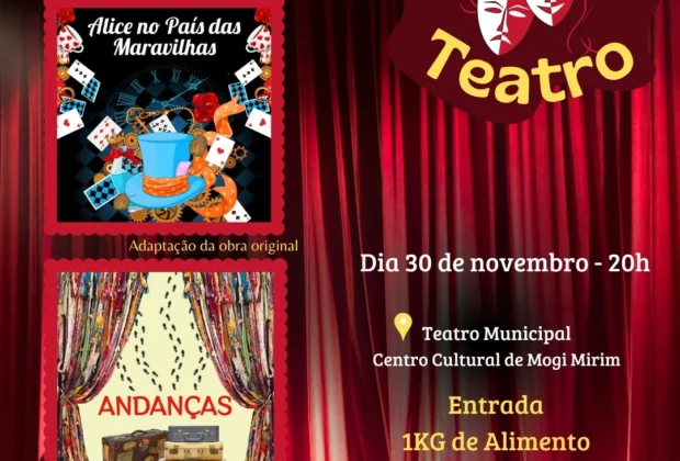 MOSTRA DE TEATRO DOS ALUNOS DO CENTRO CULTURAL E PONTINHO DE CULTURA