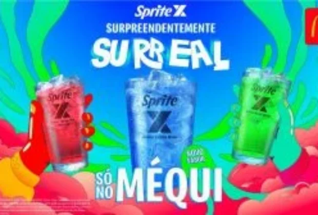 McDonald’s e Sprite apresentam Sprite X sabor Lichia Blue