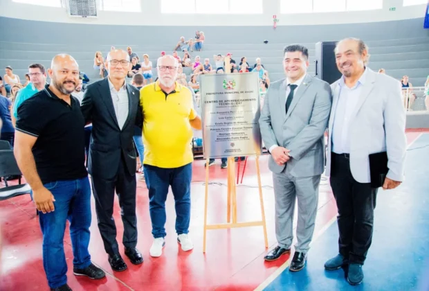 Secretário de Esportes e Lazer de Pedreira participa da Inauguração do Centro de Aperfeiçoamento e Treinamento de Judô