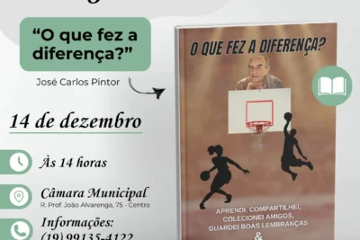 Escritor lança livro com às memórias de José Carlos Pintor sobre o Esporte de Pedreira e cidades da região