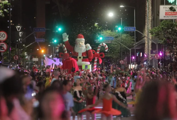 Parada de Natal é neste sábado (7 de dezembro) no Centro de Campinas