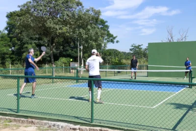 JAGUARIÚNA INAUGURA A 1ª QUADRA PÚBLICA DE PICKLEBALL DO BRASIL.