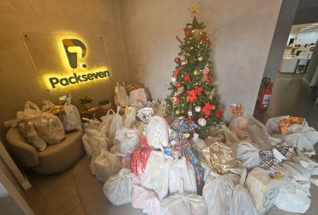 Packseven realiza ação de natal em Mogi Guaçu para beneficiar crianças do Lar Menino Jesus