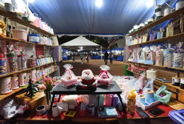 Feira de Natal do Centro de Convivência começa a funcionar nesta segunda-feira, 9 de dezembro