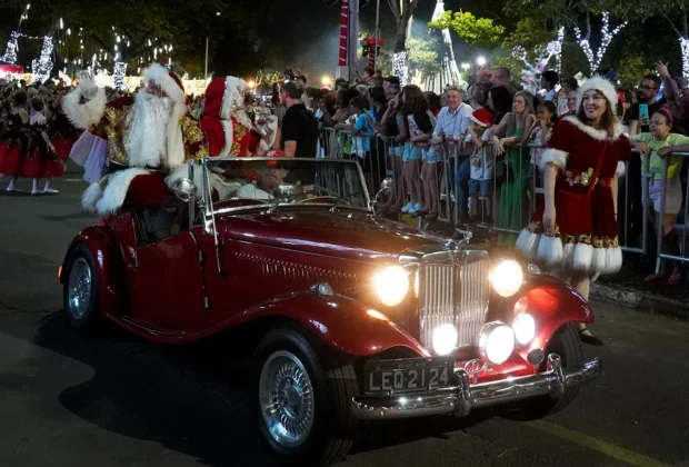 Parada de Natal vai levar toda a magia da data para o Parque dos Ingás