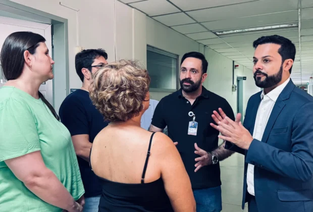 NOVO PREFEITO DE JAGUARIÚNA DAVI NETO VISITA HOSPITAL MUNICIPAL E UPA LOGO APÓS A CERIMÔNIA DE POSSE