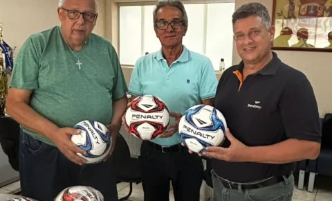 SEJEL RECEBE DOAÇÃO DE 30 BOLAS DA ACIMM PARA A COPA RURAL