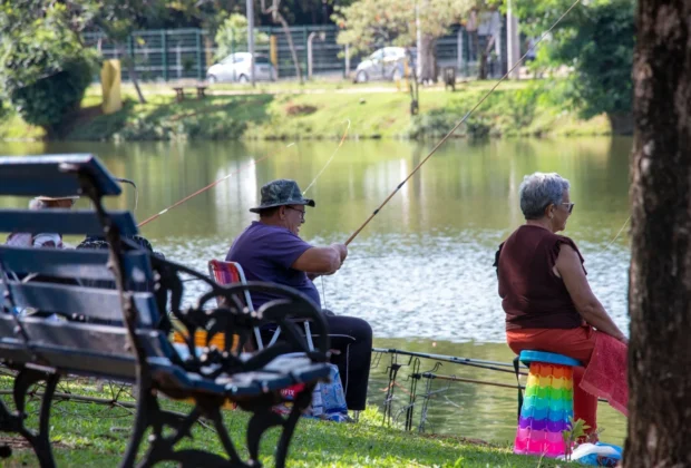 HOJE TEM PESCA LIBERADA NO PARQUE DOS LAGOS