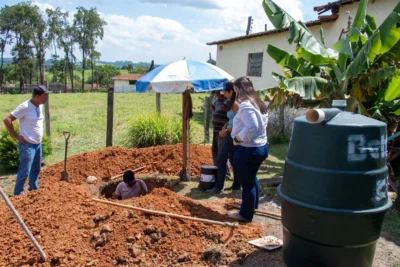 PREFEITURA  DE JAGUARIUNA INICIA INSTALAÇÃO DE BIODIGESTORES EM PROPRIEDADES RURAIS