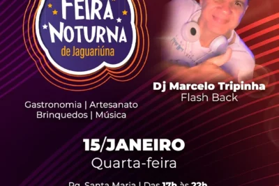 HOJE TEM FEIRA NOTURNA NO PARQUE SANTA MARIA