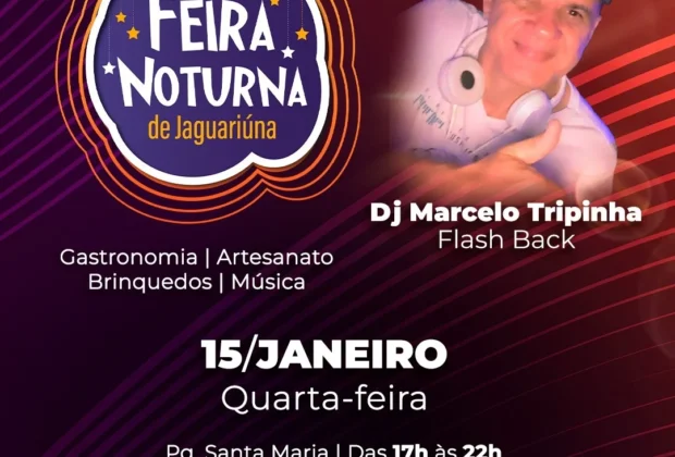 HOJE TEM FEIRA NOTURNA NO PARQUE SANTA MARIA