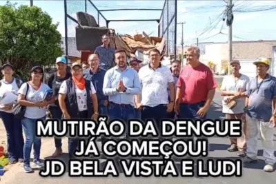 Prefeitura de Estiva Gerbi inicia ação de combate à dengue