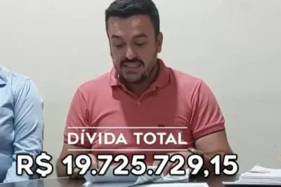 Prefeito Márcio Pavan divulga vídeo sobre situação financeira da Prefeitura de Estiva Gerbi