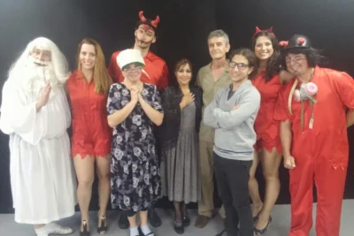 Espetáculo “Entre o céu e o inferno” estará no palco do Teatro Escola Sia Santa em Campinas