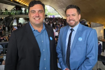 Prefeito Fábio Polidoro e Secretário Alessandro Luis de Godoy participaram de Ato Solene em Comemoração aos 190 Anos da Assembleia Legislativa do Estado de São Paulo