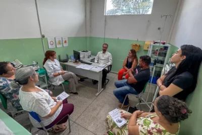 SAÚDE REALIZA TREINAMENTO DE FUNCIONÁRIOS DE UBSs SOBRE FEBRE AMARELA