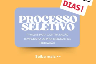 Processo Seletivo da Secretaria Municipal de Educação de Cosmópolis: Últimos Dias para Inscrição