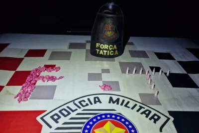 POLÍCIA MILITAR PRENDE INDIVÍDUO POR TRÁFICO DE DROGAS EM MOGI MIRIM