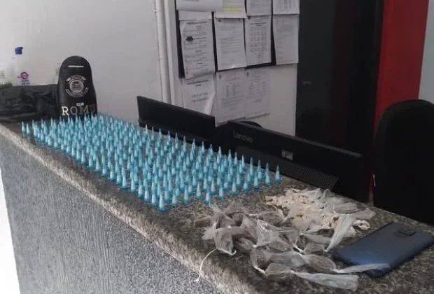 ROMU da Guarda Municipal realiza duas apreensões de drogas em menos de uma semana em Pedreira