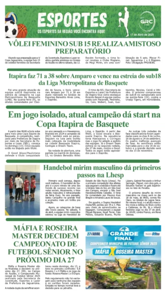 Esportes 17-04-25