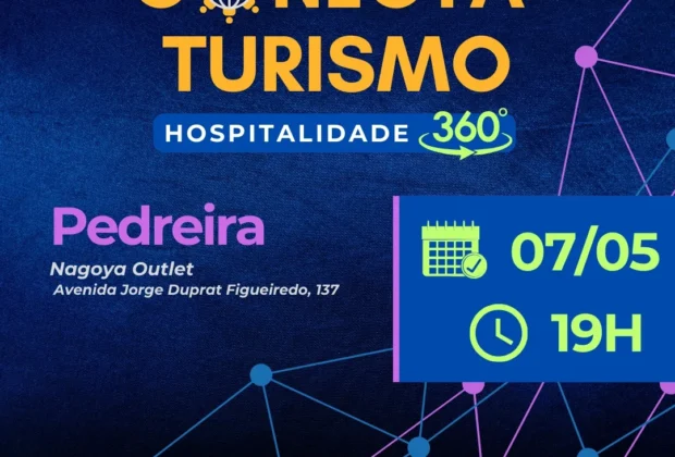 “Conecta Turismo” será realizado no dia 07 de maio, no Nagoya Outlet