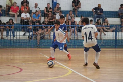 Chuva de gols no complemento da rodada de abertura do Futsal de Base