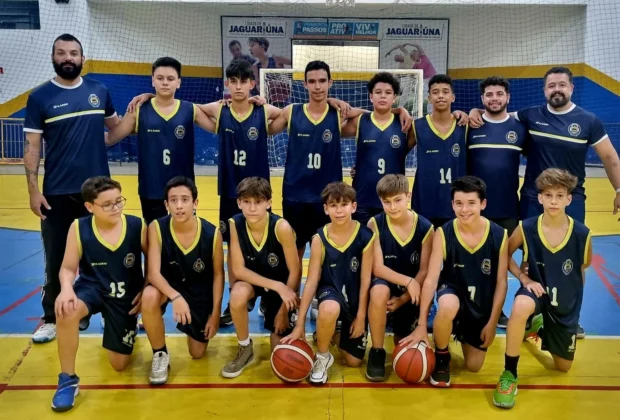BASQUETE JAGUARIUNENSE ESTREIA COM VITÓRIAS NO AZULÃO PELA LIGA METROPOLITANA
