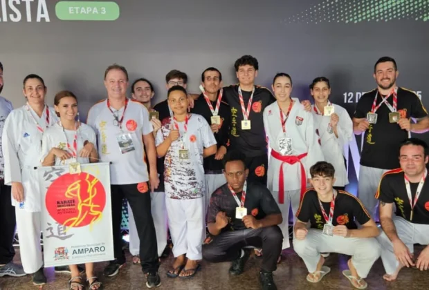 Karatê de Amparo classifica 100% dos atletas para a final estadual