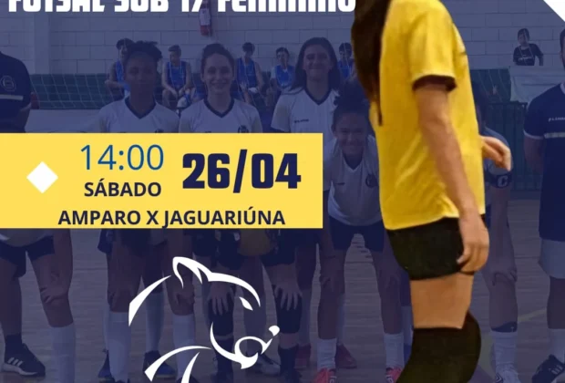 Seleção Feminina de Futsal de Jaguariúna Realiza Amistoso em Amparo neste Sábado