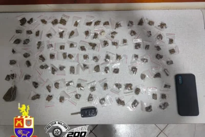 Homem é preso por tráfico de drogas e receptação de veículo roubado em Cosmópolis