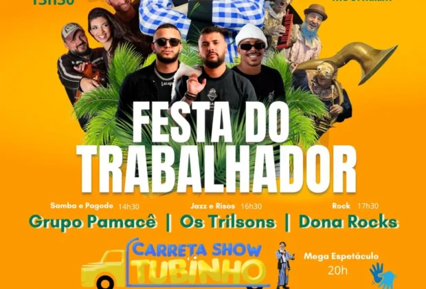 PREFEITURA PREPARA FESTA DO TRABALHADOR 2025
