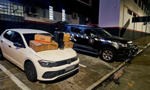 Trio é preso com café furtado de hipermercado; produto é avaliado em R$ 4 mil