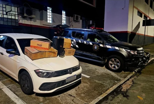 Trio é preso com café furtado de hipermercado; produto é avaliado em R$ 4 mil
