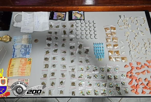 PM de Cosmópolis realiza duas ações contra o tráfico de drogas