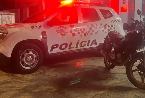 Procurado é preso com moto adulterada em Santo Antônio de Posse