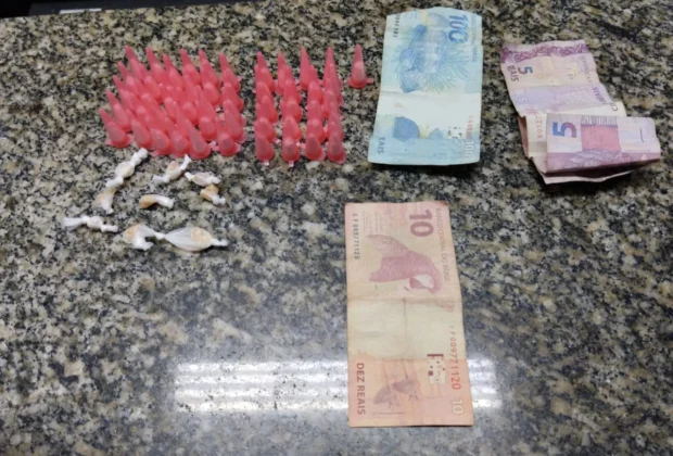 Polícia Militar prende homem com drogas em Pedreira durante patrulhamento de madrugada
