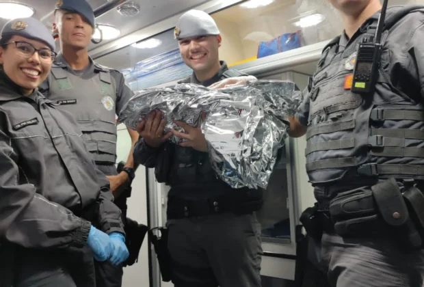 Milagre da madrugada: bebê nasce com ajuda da PM em Americana