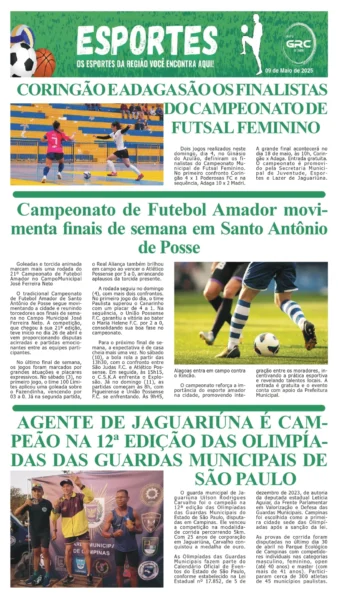 Esportes 09-05-25