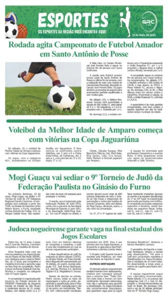 Esportes 16-05-25