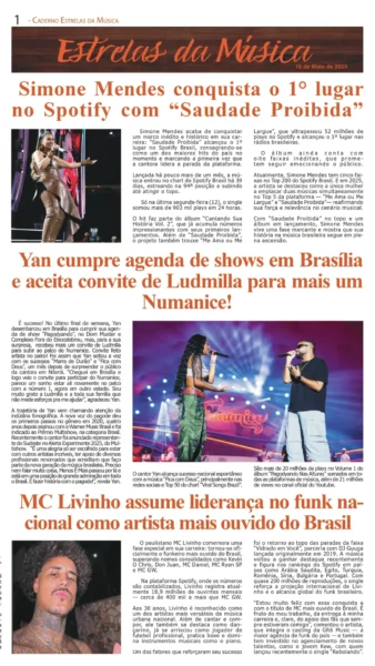 Estrela da Música 16-05-25