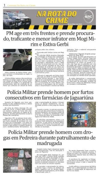 Na Rota do Crime  09-05-25