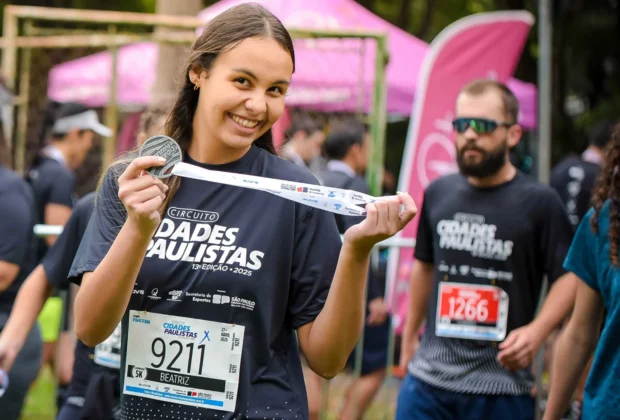 Pedreira recebe etapa do Circuito Cidades Paulistas com provas gratuitas e ação solidária