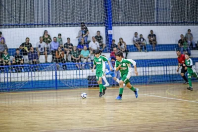 36 gols em seis jogos pela Copa Itapira de Futsal de Base
