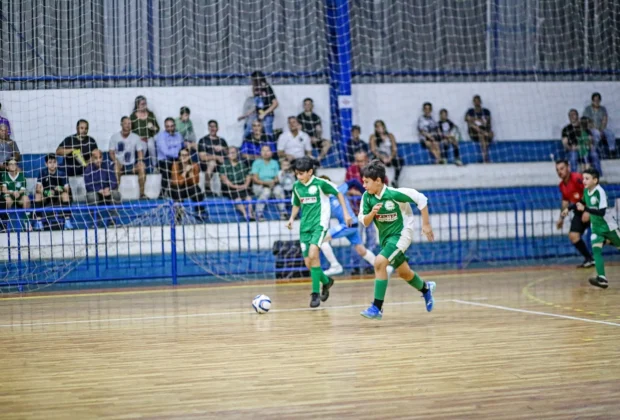 36 gols em seis jogos pela Copa Itapira de Futsal de Base