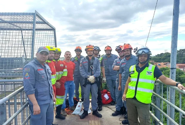 Renovias promove treinamento em altura na SP-342